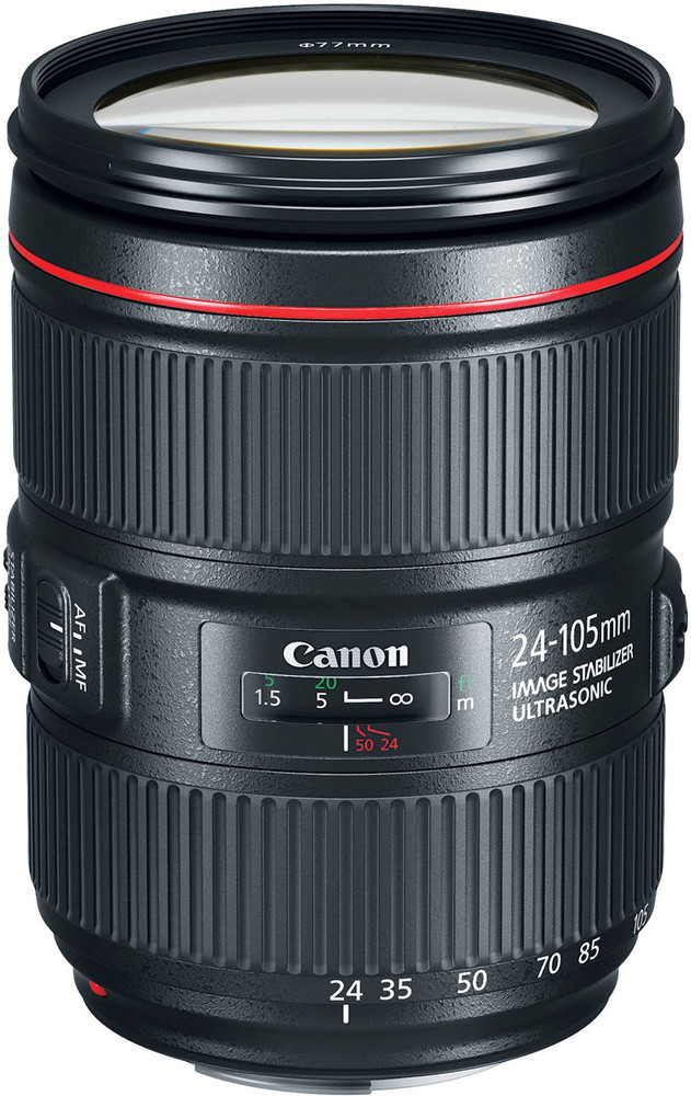 Canon Ef24-105Mm F/4L is Ii USM Standard Zoom Lens - Canon 