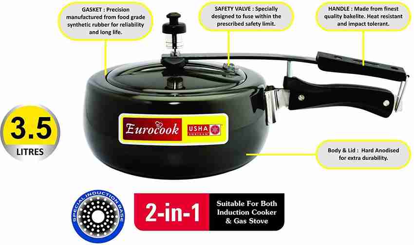 Usha pressure cooker sales 5 litres price