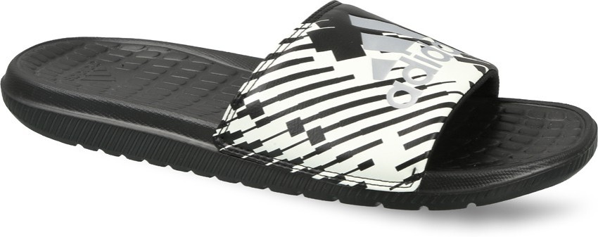 ADIDAS Men VOLOOMIX GR Slides Buy CBLACK SILVMT CWHITE Color