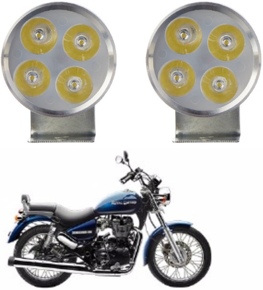AUTOGARH ROUND 4 LED BULB FOG HEADLIGHT FOR Classic 350 Parking Light Motorbike LED for Royal Enfield 12 V 55 W Price in India Buy AUTOGARH ROUND 4 LED BULB FOG