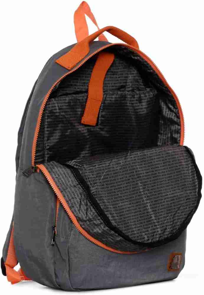 United Colors of Benetton Basic 19 L Backpack Grey Price in