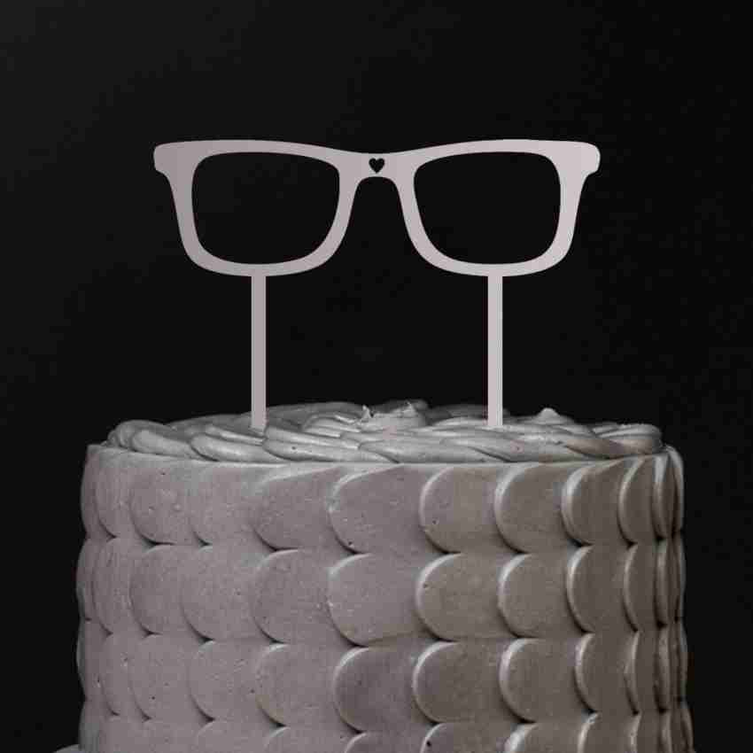 Birthday 2025 cake glasses