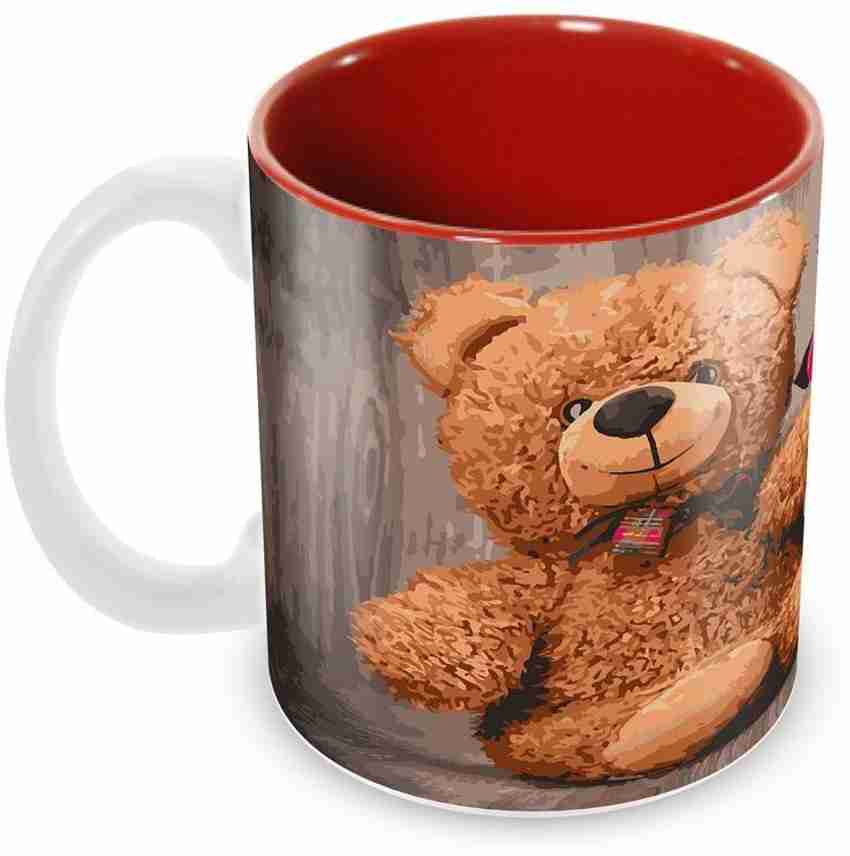 Teddy bear coffee hot sale mugs