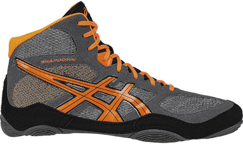 Asics SNAPDOWN Wrestling Shoes For Men Buy SHARK HOT ORANGE BLACK Color Asics SNAPDOWN Wrestling Shoes For Men Online at Best Price Shop Online for Footwears in India Flipkart