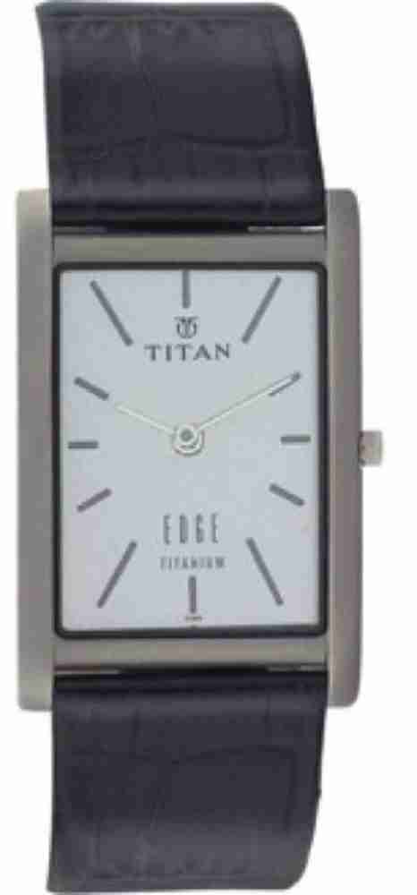 Titan edge deals titanium watch