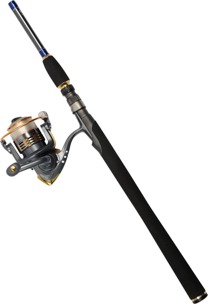 Always Sporty 6Ft Pure Carbon Rod & Reel Combo Set. AS6FTCOBO Black Fishing  Rod Price in India - Buy Always Sporty 6Ft Pure Carbon Rod & Reel Combo Set.  AS6FTCOBO Black Fishing