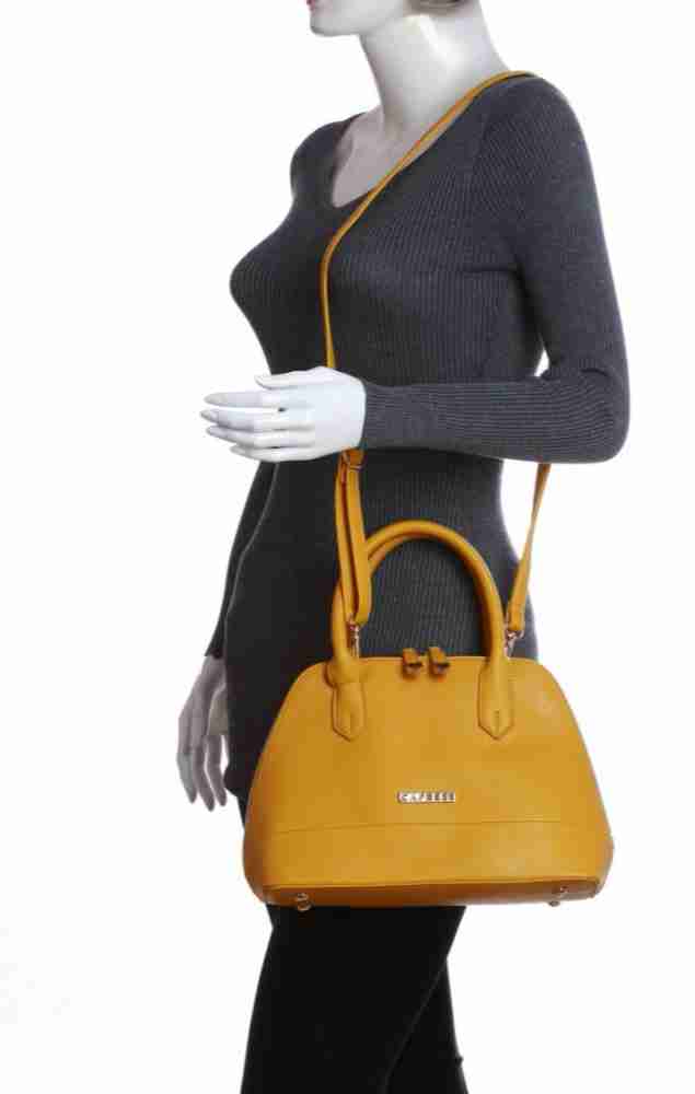 Buy Caprese Women Yellow Satchel Yellow Online Best Price in