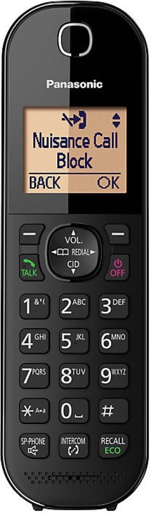 Panasonic KX-TGC425 Cordless Landline Phone with Answering Machine Price in  India - Buy Panasonic KX-TGC425 Cordless Landline Phone with Answering  Machine online at