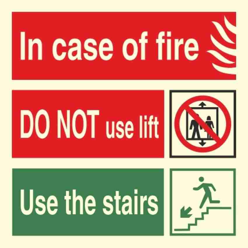In Case of Emergency, Use Stairs