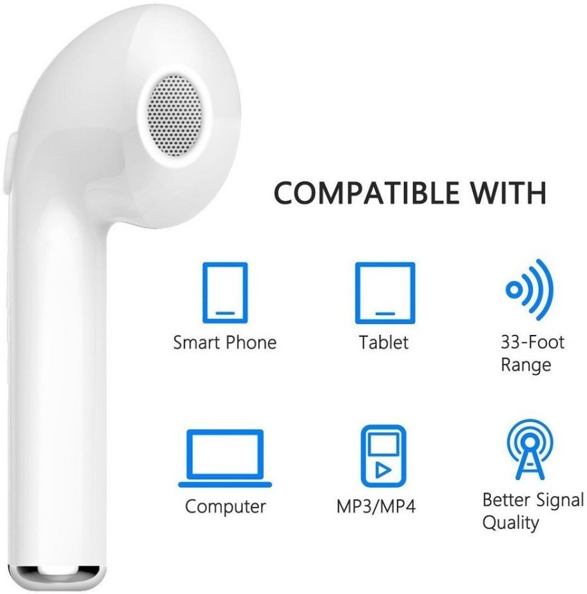 Wireless best sale earphones i7