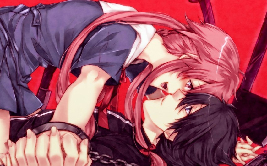 Anime Couple Kiss Anime GIF  Anime Couple Kiss Anime  Discover  Share  GIFs