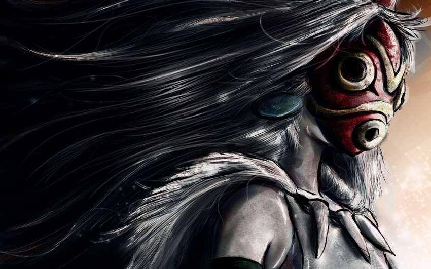 princess mononoke wallpaper san