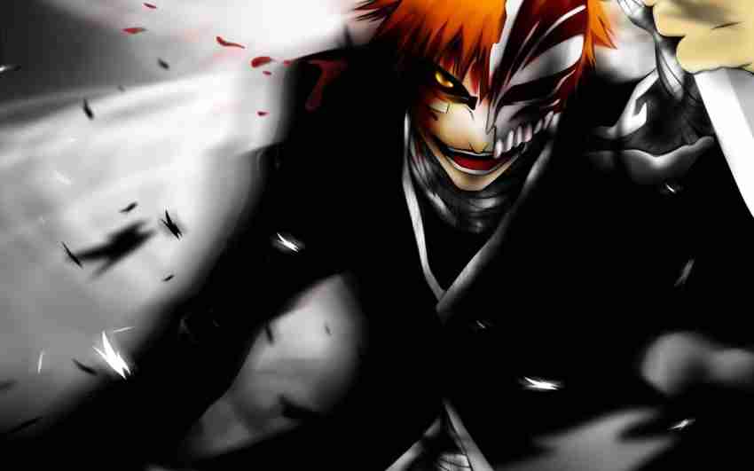 Wall Vinyl Sticker Decal Anime Manga Bleach Ichigo Kurosaki Dark