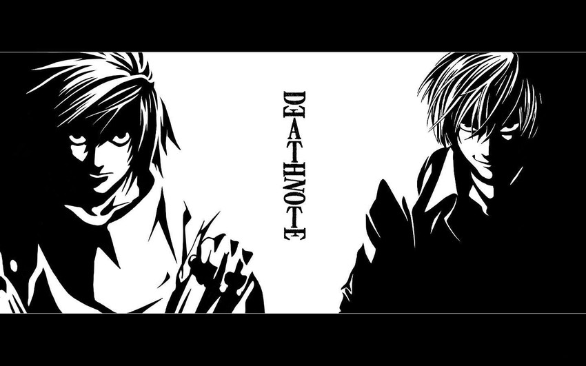 L And Light Death Note Wallpaper