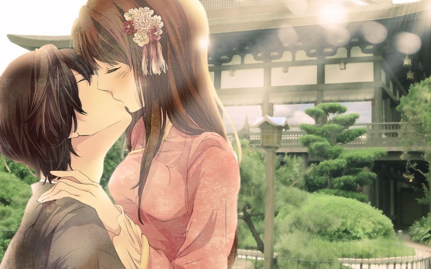 Romantic couple anime HD wallpapers  Pxfuel