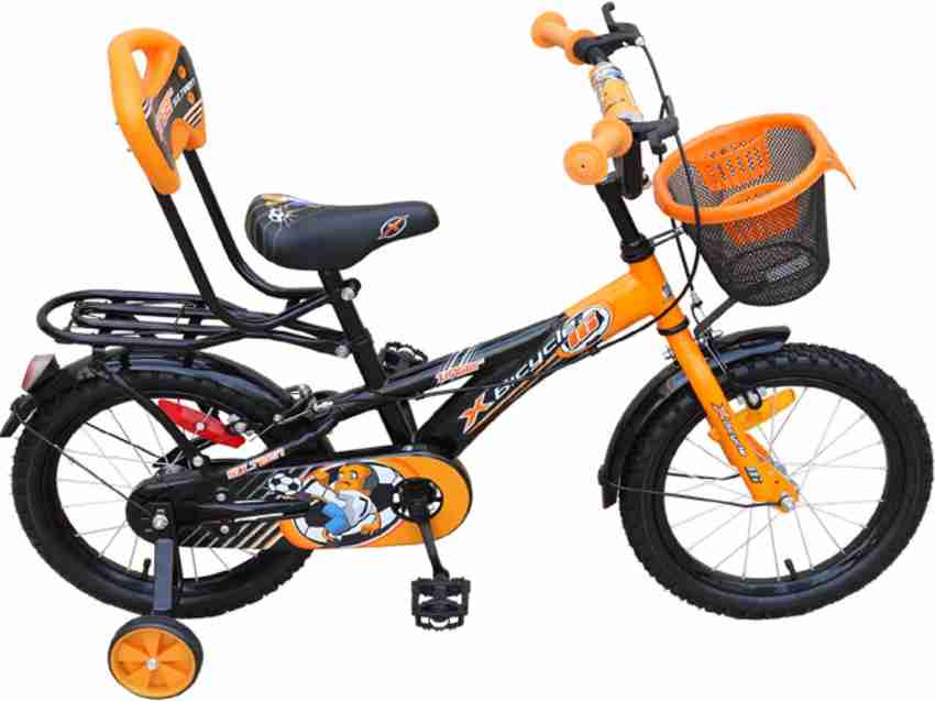 X Bicycle Zinger Boy Bike For Kids Age of 5 7 yrs Orange Black 16 T Recreation Cycle Price in India Buy X Bicycle Zinger Boy Bike For Kids Age of 5 7 yrs Orange Black 16 T Recreation Cycle online at F...
