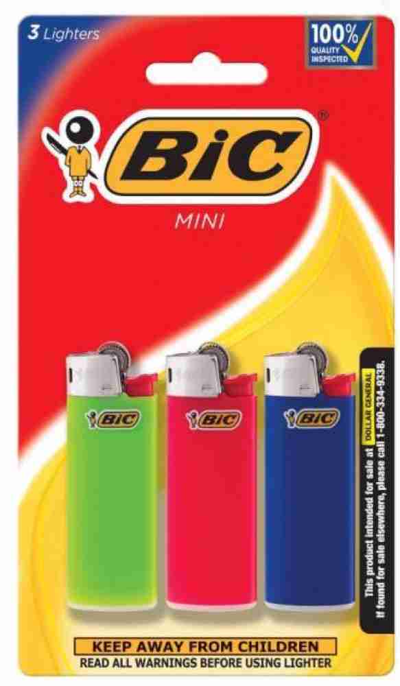 BIC Metal Series Bic Mini Lighters. 