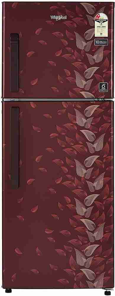 Whirlpool fridge best sale maroon colour