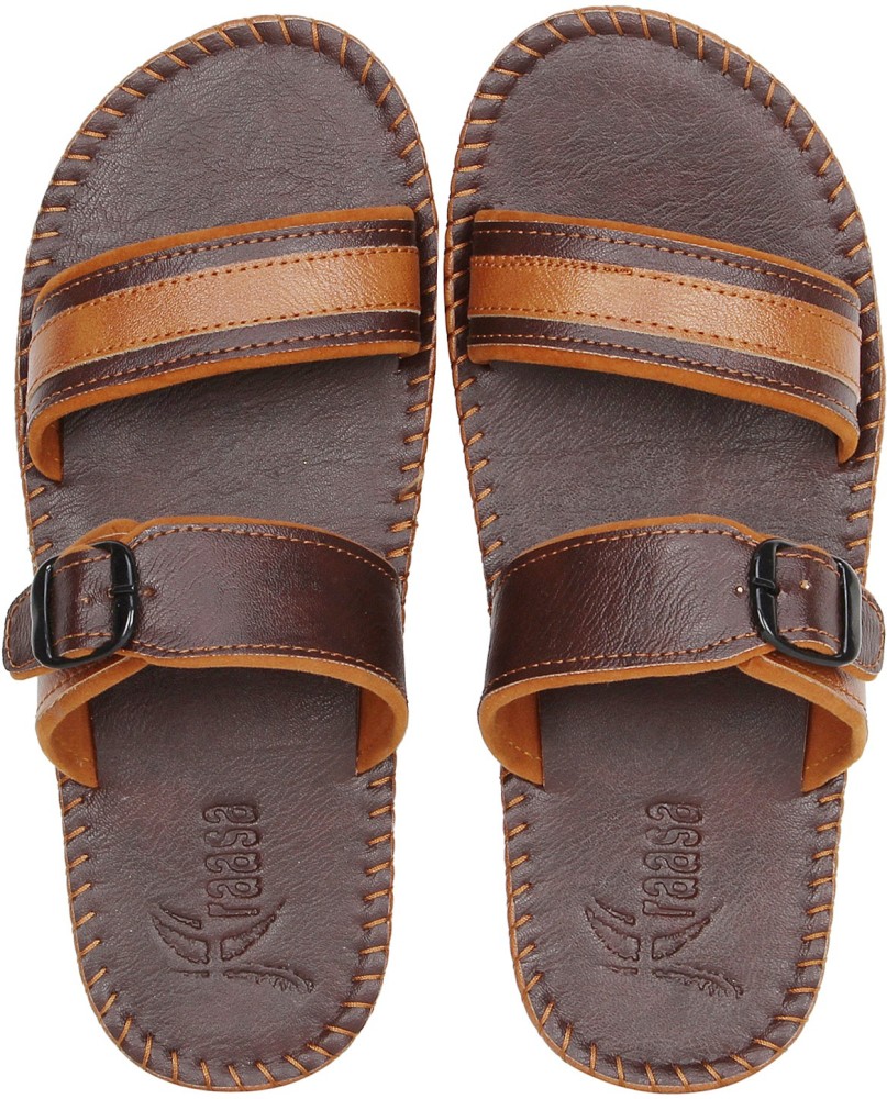 Leather chappals 2024 for mens flipkart