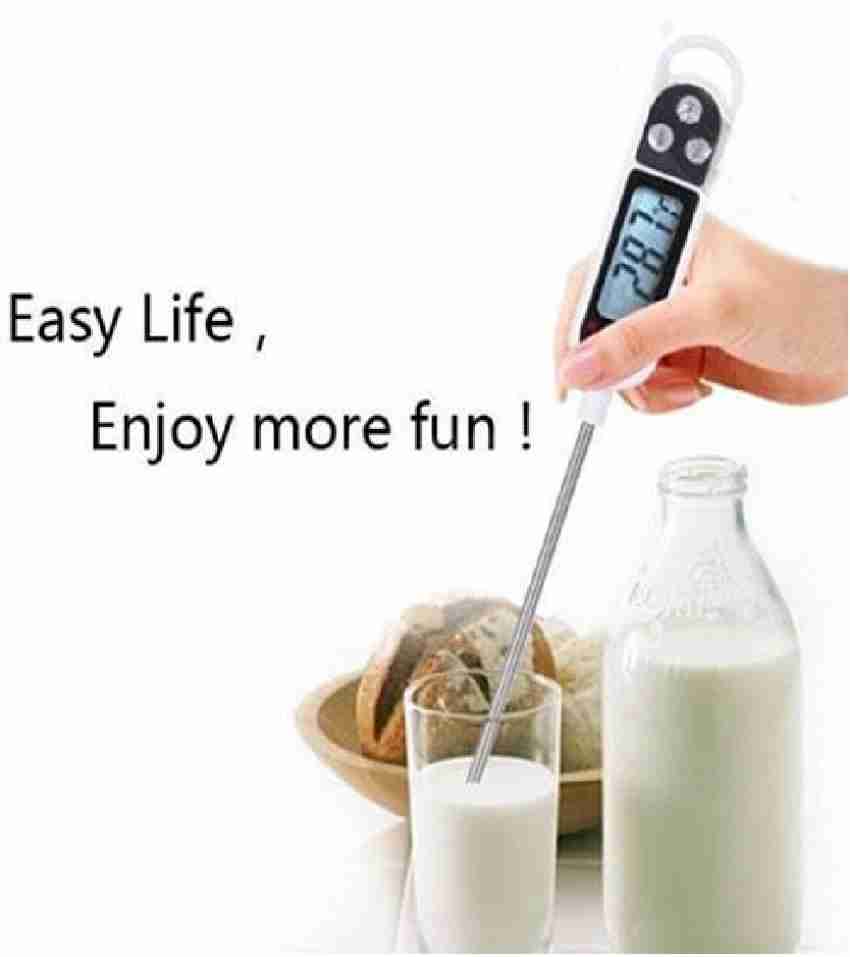 M-Alive Digital Food Thermometer BBQ Cooking Water Milk Temperature Measure  Probe Kitchen Tool Thermometer with Fork Kitchen Thermometer Price in India  - Buy M-Alive Digital Food Thermometer BBQ Cooking Water Milk Temperature