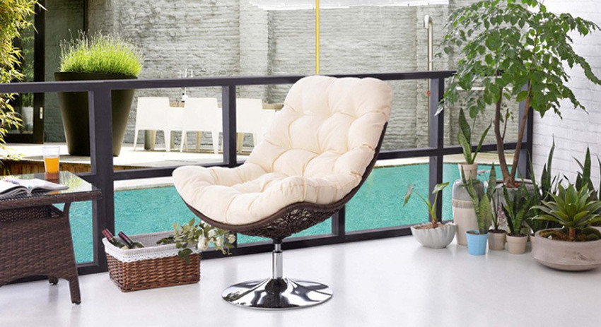 Calabah swivel outlet lounge chair