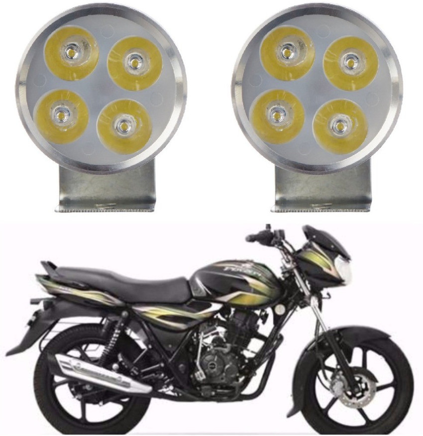 AUTOGARH ROUND 4 LED BULB FOG HEADLIGHT FOR Discover Parking Light Motorbike LED for Bajaj 12 V 55 W Price in India Buy AUTOGARH ROUND 4 LED BULB FOG HEADLIGHT FOR