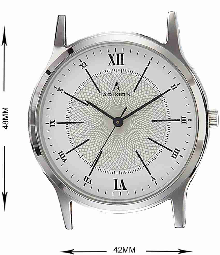 ADIXION New Leather Strep Stainless Steel Youth Watch Analog Watch