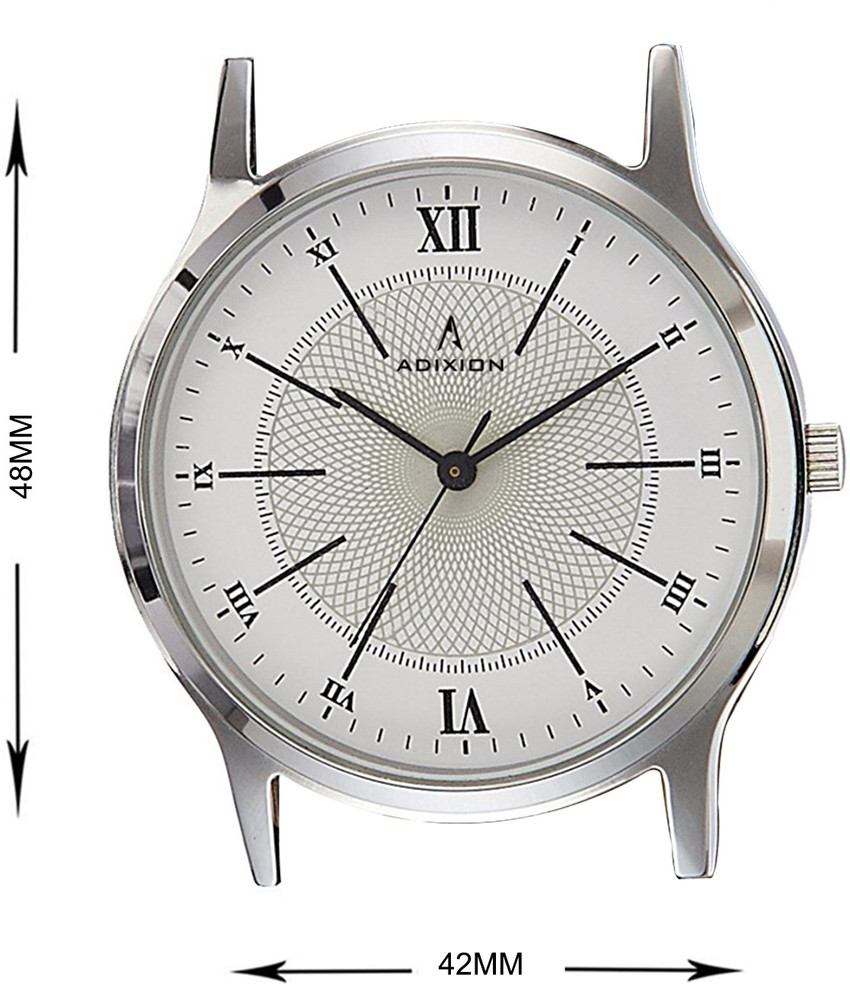 ADIXION New Leather Strep Stainless Steel Youth Watch Analog Watch