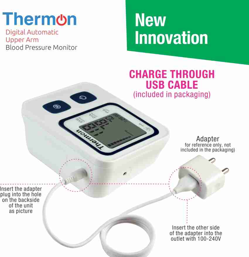 upper arm blood pressure monitor usb
