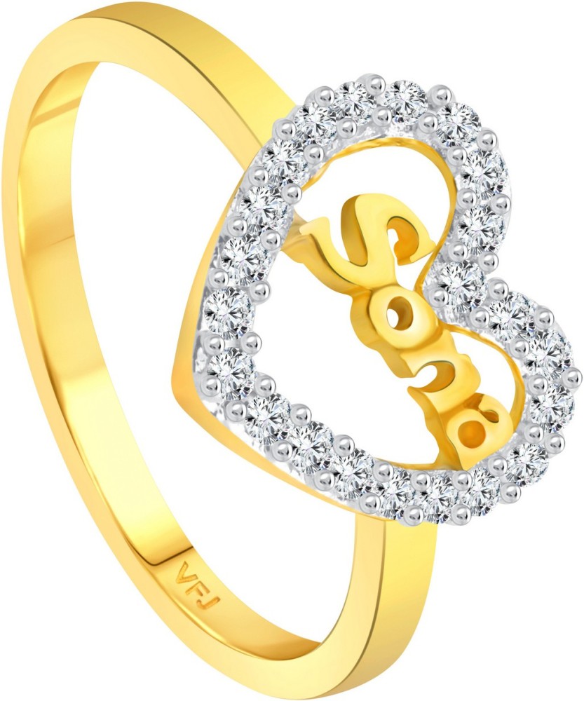 Sona sale gold ring