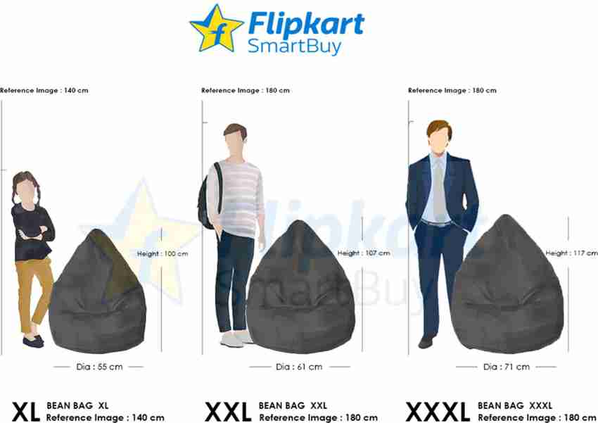 Bean bag discount price in flipkart