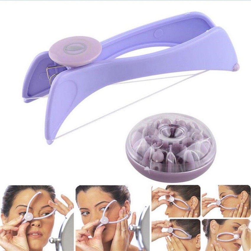 Generic Slique Eyebrow Face And Body Hair Threading Removal Epilator System  Kit - Price in India, Buy Generic Slique Eyebrow Face And Body Hair  Threading Removal Epilator System Kit Online In India