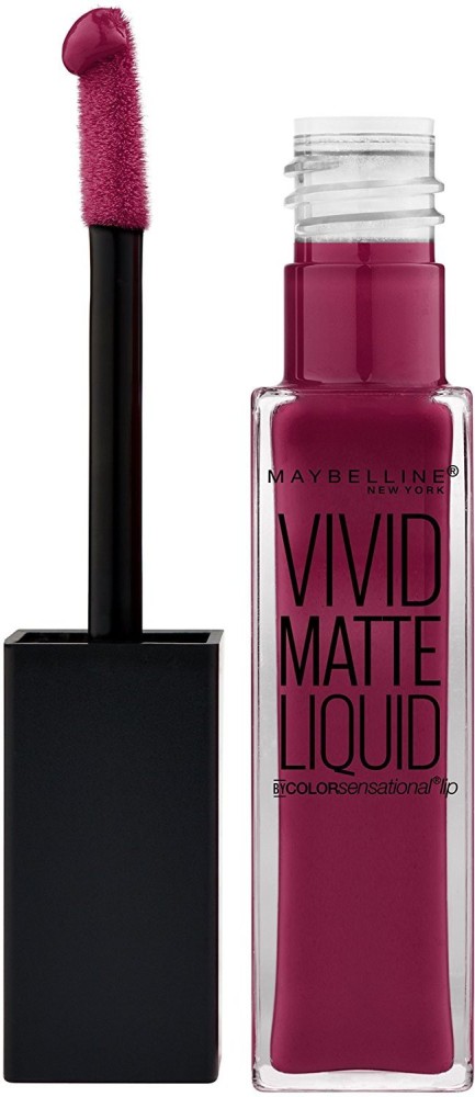 MAYBELLINE NEW YORK Color Sensational Vivid Matte Liquid Lipstick - Price  in India, Buy MAYBELLINE NEW YORK Color Sensational Vivid Matte Liquid  Lipstick Online In India, Reviews, Ratings & Features
