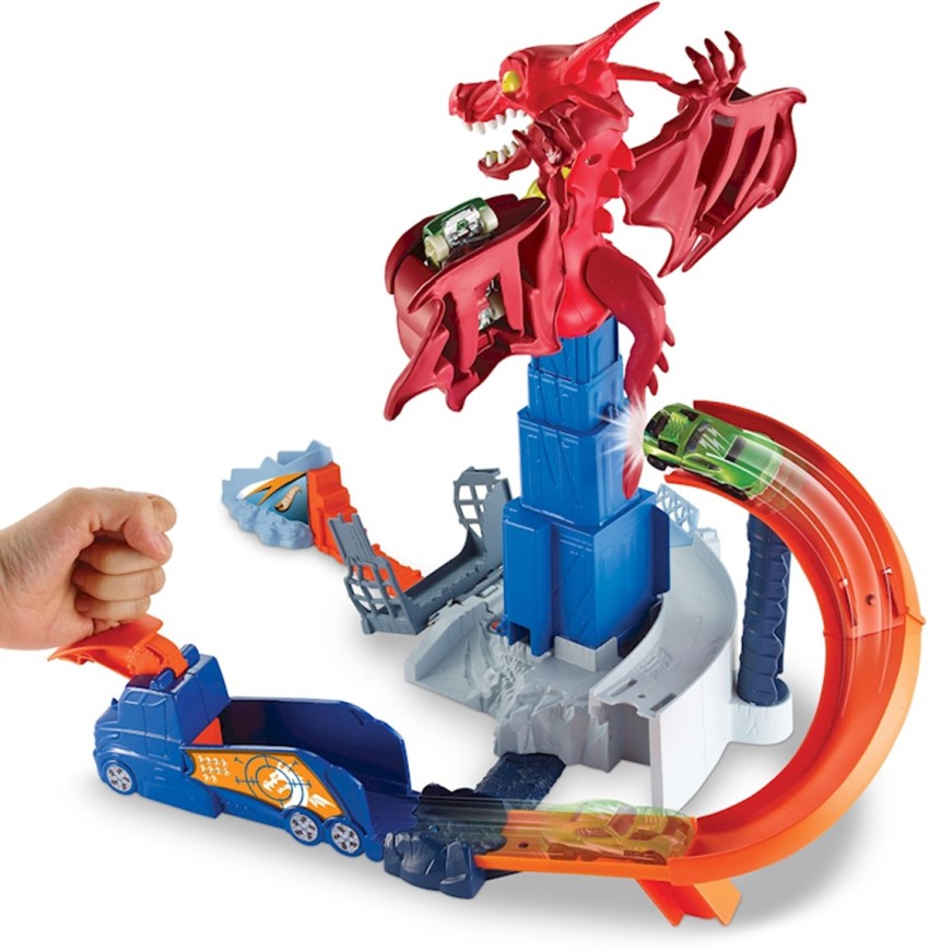 Pista Hot Wheels Dragon Explosivo (dwl04) Juguetería Marruecos