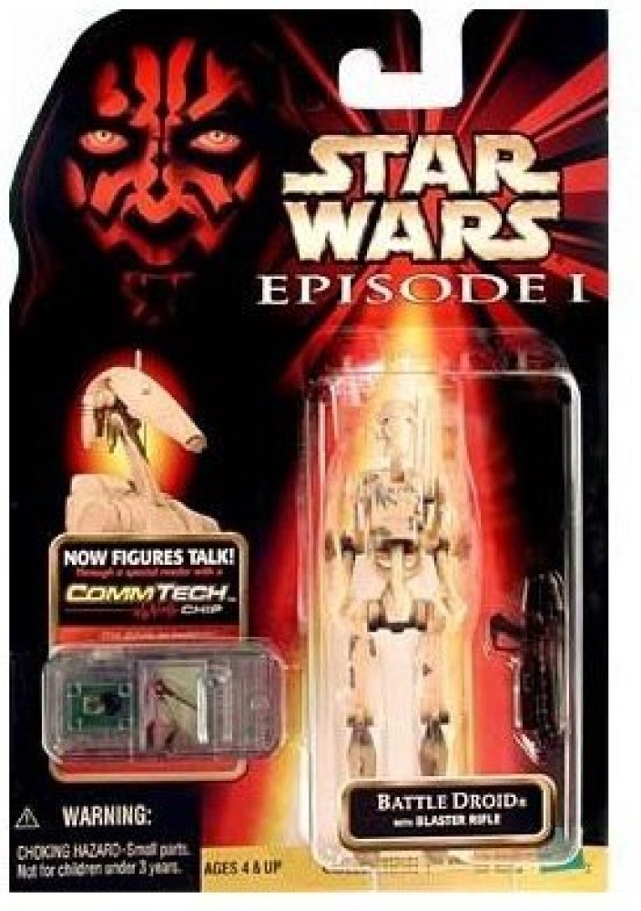 STAR WARS Episode 1 Battle Droid (Clean) Action Figure - Episode 1