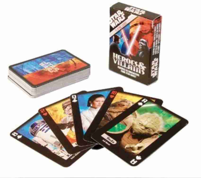 Star Wars Heroes and Villains 20 Trading Cards Playing As Pictured good