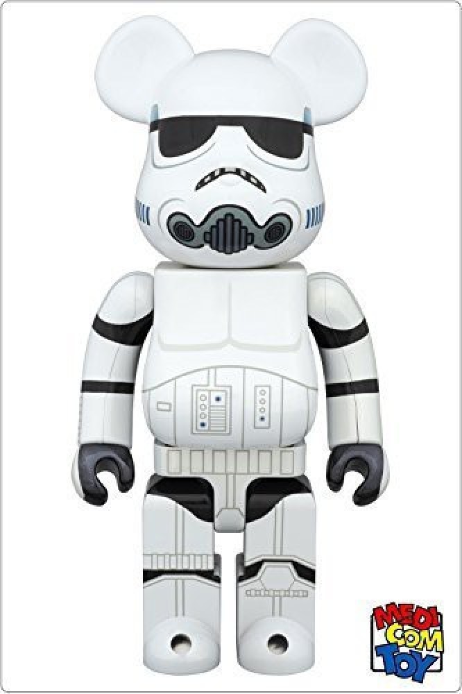 Medicom Toy Bearbrick Star Wars Stormtrooper (Tm) Chrome Ver.400