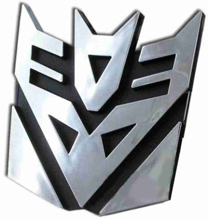 Hk U Transformers Decepticons Logo 3D Car Hood Ornament Decal