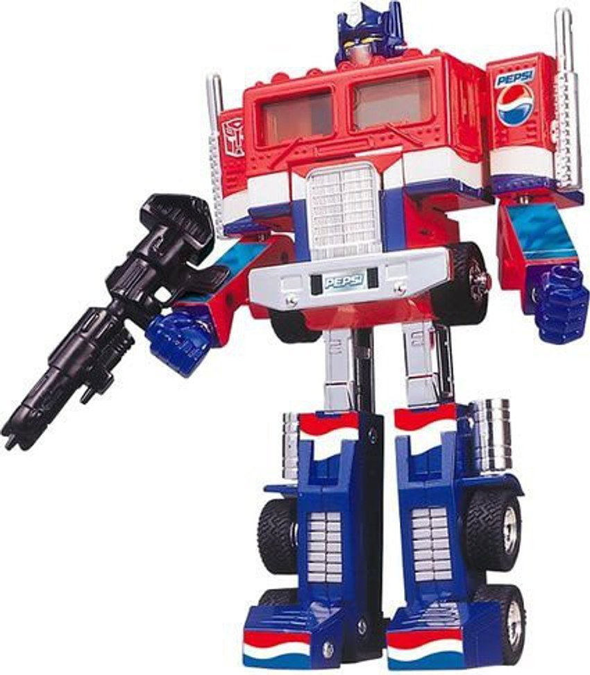 Transformers pepsi optimus prime clearance