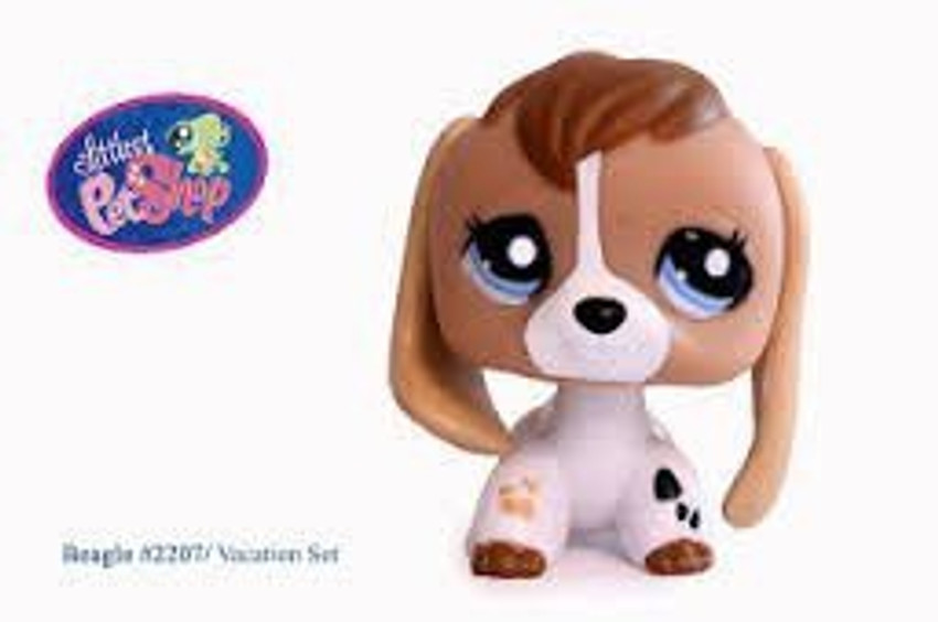 Littlest Pet Shop Rare Dog Beagle 2207 Rare Dog Beagle 2207
