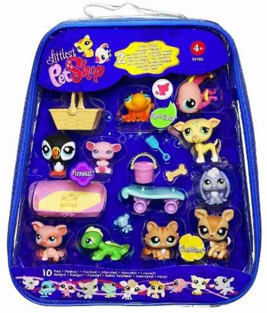Littlest Pet Shop 90382 Bobble Head Pets 10 Pack 90382 Bobble