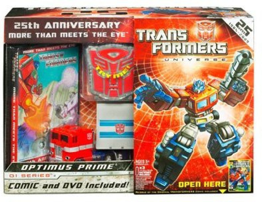 Transformers universe 25th anniversary gi series store deluxe box set optimus prime