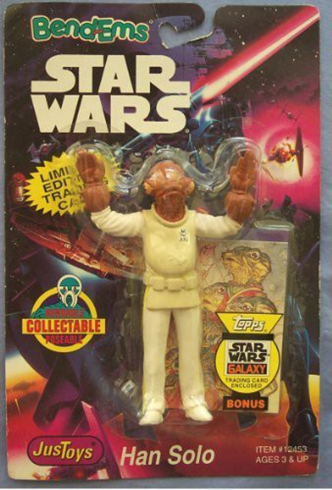 Just Toys Admiral Ackbar Action Bendable Figure - Star Wars Bend