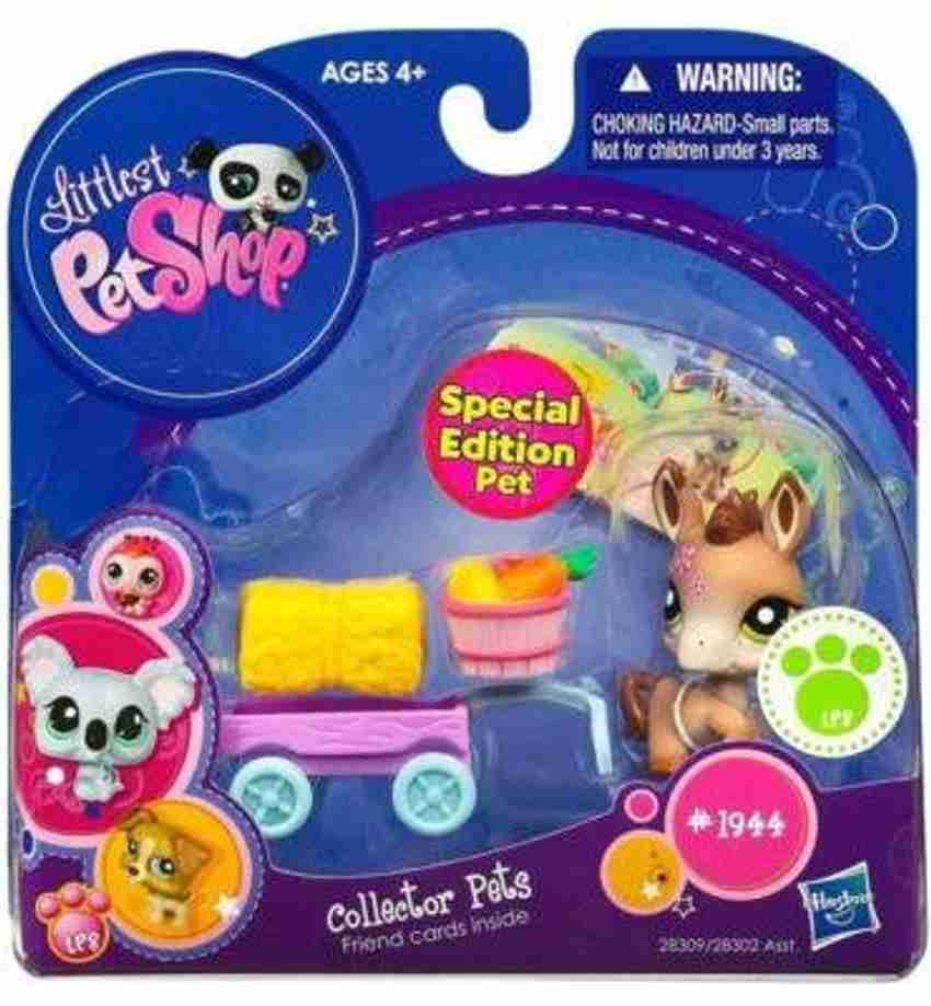 Littlest Pet Shop Special Edition Donkey With Cart Special
