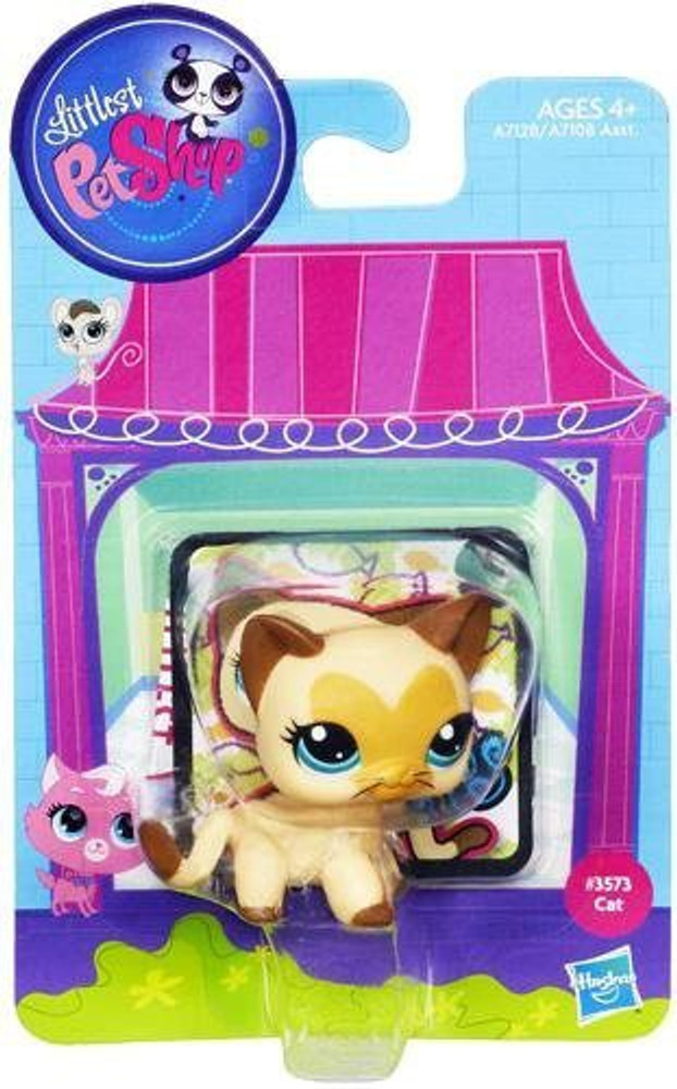 Littlest Pet Shop Siamese Cat Pet 3573 Siamese Cat Pet 3573
