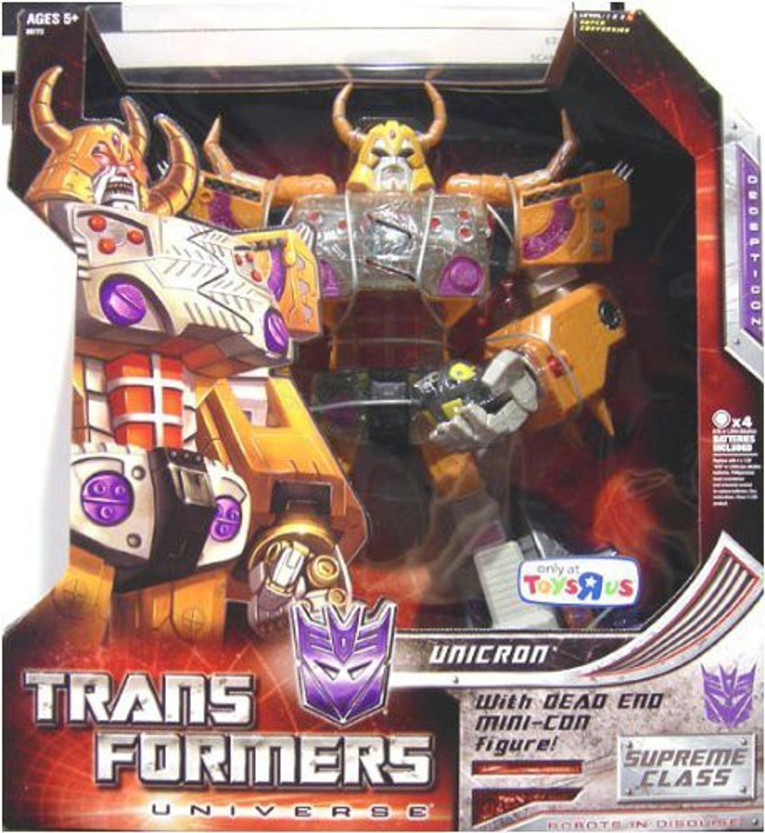 Transformers universe unicron new arrivals