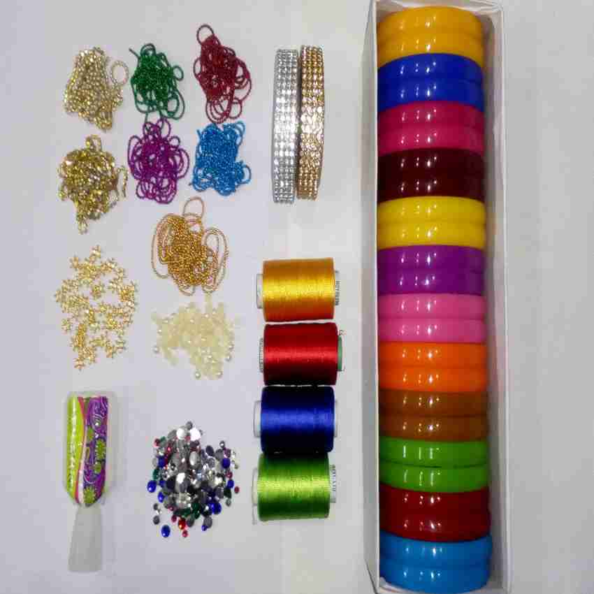 Silk thread jewellery clearance making kit flipkart