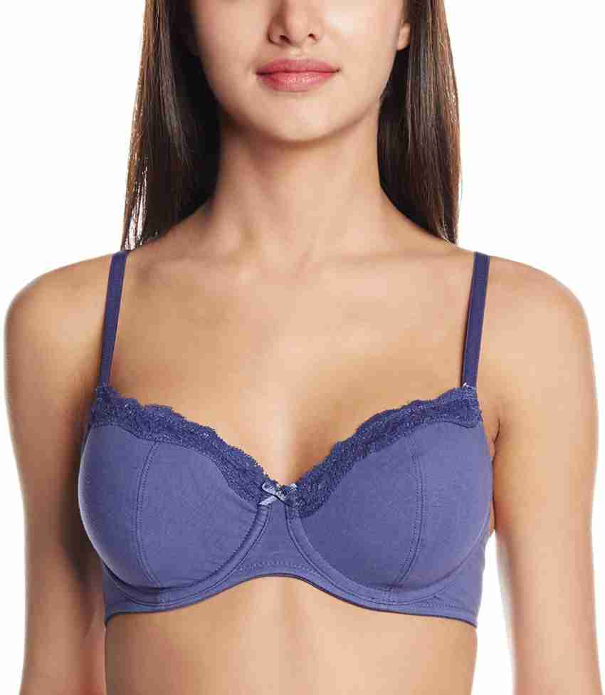 Bwitch Women Full Coverage Non-padded Bra - Buy Indigo Blue Bwitch Women  Full Coverage Non-padded Bra Online at Best Prices in India