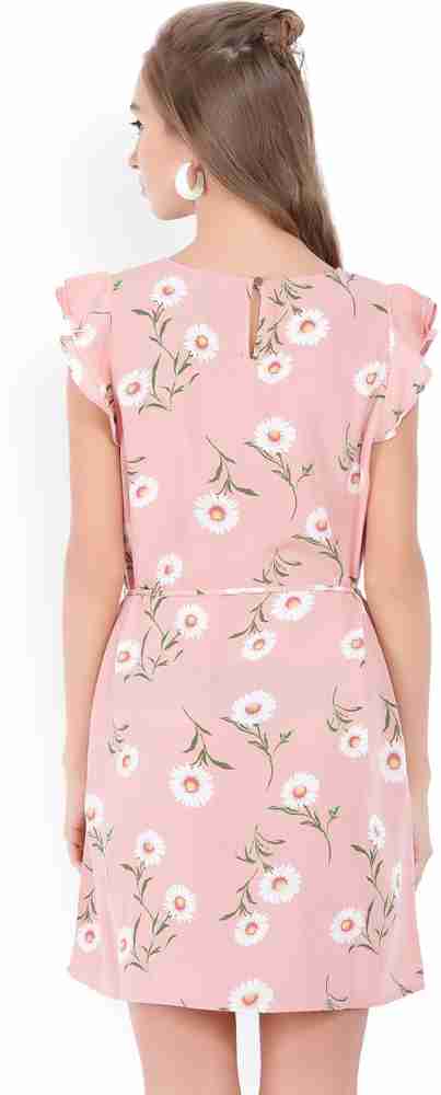 Forever 21 pink shop overall dress