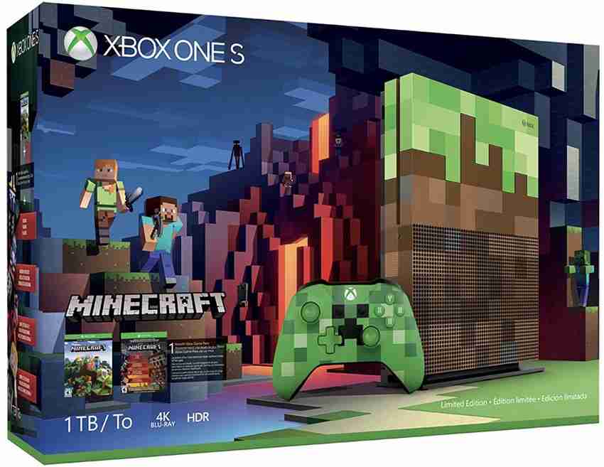 MICROSOFT Xbox One S 1 TB with Minecraft Price in India - Buy  